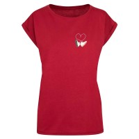тениска,мъжки,тениски,дамски,тениски,mister,tee,kicks,love,short,sleeve,t,shirt,red,(burgundy)