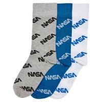 чорапи,мъжки,чорапи,дамски,чорапи,mister,tee,nasa,socks,crew,socks,3,units,multicolor,(bright,blue,grey,white)
