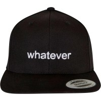 тениска,всички,шапки,mister,tee,whatever,snapback,cap,black,(black,white)
