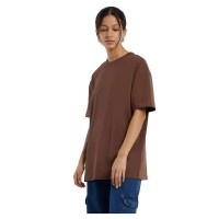 тениска,дамски,тениски,build,your,brand,oversized,boyfriend,short,sleeve,t,shirt,chocolate,brown,(brown)