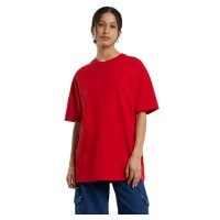 тениска,дамски,тениски,build,your,brand,oversized,boyfriend,short,sleeve,t,shirt,city,red,(red)
