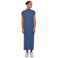 рокля,дамски,поли,и,рокли,urban,classics,extended,shoulder,short,sleeve,midi,dress,vintage,blue,(blue)