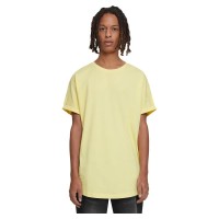 тениска,мъжки,тениски,дамски,тениски,urban,classics,long,shaped,turnup,short,sleeve,t,shirt,yellow,(vintage,sun)