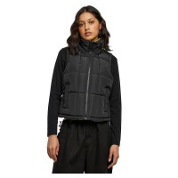 потник,дамски,потници,urban,classics,reversible,cropped,puffer,vest,black,frozen,yellow,(black)