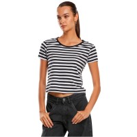 тениска,мъжки,тениски,дамски,тениски,urban,classics,short,striped,short,sleeve,t,shirt,white,black,(white,black)