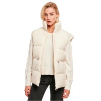 потник,дамски,жилетки,urban,classics,waisted,puffer,vest,beige,(white,sand)
