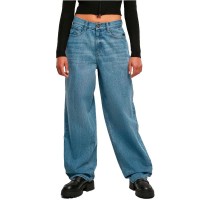 дънки,мъжки,панталони,дамски,панталони,urban,classics,wide,leg,high,waist,jeans,blue,(mid,stone,washed)