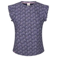 тениска,дамски,тениски,trespass,salma,sleeveless,t,shirt,navy,print,(purple)