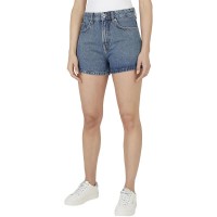 къси,панталони,дамски,панталони,pepe,jeans,a,line,suzie,high,waist,denim,shorts,denim,medium,blue,(blue)