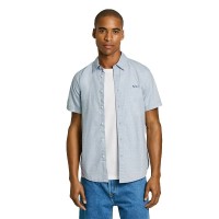 риза,с,къс,ръкав,мъжки,ризи,pepe,jeans,arlex,short,sleeve,shirt,steel,blue