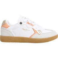 маратонки,мъжки,маратонки,дамски,маратонки,pepe,jeans,ball,retro,trainers,white,(gold)