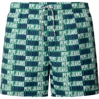 бански,гащета,детски,бански,костюми,pepe,jeans,logo,allover,swimming,shorts,green,(moor,green)
