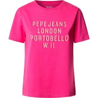 тениска,мъжки,тениски,дамски,тениски,pepe,jeans,ruby,short,sleeve,t,shirt,pink,(fuchsia)