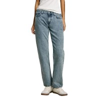 дамски,панталони,pepe,jeans,straight,low,waist,jeans,denim,11.5oz,grey,blue,rigid,denim,(blue)