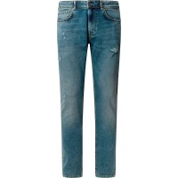 мъжки,панталони,pepe,jeans,tapered,jeans,denim,medium,blue,destroy,(blue)