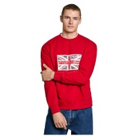 блуза,мъжки,пуловери,pepe,jeans,union,sweatshirt,red,(rugby,red)