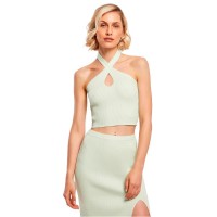 потник,дамски,топове,urban,classics,rib,knit,crossed,neckholder,sleeveless,top,green,(light,mint)