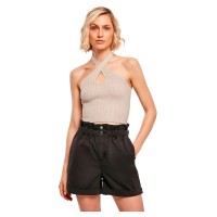 потник,дамски,топове,urban,classics,rib,knit,crossed,neckholder,sleeveless,top,beige,(light,taupe)