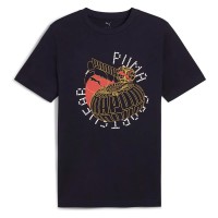 тениска,мъжки,тениски,puma,execution,short,sleeve,t,shirt,new,navy,(blue)