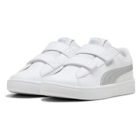 обувки,мъжки,маратонки,дамски,маратонки,puma,rickie,classic,v,ps,slip,on,shoes,white,(puma,white,puma,silver)