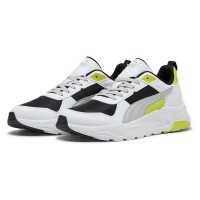 маратонки,мъжки,маратонки,puma,trinity,2,lt,trainers,puma,black,puma,white,cool,light,grey,lime,smash,(white)