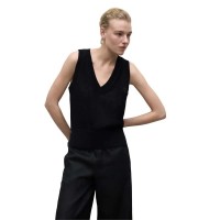 блуза,дамски,пуловери,дамски,плетени,дрехи,ecoalf,colda,sweater,black