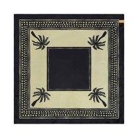 ръкавици,шапки,и,шалове,barts,leylaf,handkerchief,print,black,(beige)
