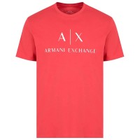 тениска,мъжки,тениски,armani,exchange,8nztcj,z8h4z,short,sleeve,t,shirt,cardinal