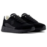 маратонки,мъжки,маратонки,armani,exchange,xux240,xv910,trainers,black+black+black,(black)