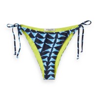 дамски,бански,костюми,scotch,&,soda,ufk00728m,reversible,bikini,bottom,blue,(house,of,mirrors,blue)