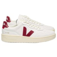 маратонки,мъжки,маратонки,дамски,маратонки,veja,v,90,leather,trainers,white,(extra,white,marsala)