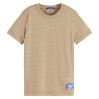 тениска,детски,тениски,scotch,&,soda,179497,relaxed,fit,t,shirt,soft,ice,neon,yellow,sea,blue,stripe,(beige)