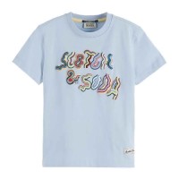 тениска,детски,тениски,scotch,&,soda,179503,relaxed,fit,t,shirt,sky,blue,(blue)