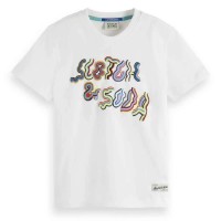 тениска,детски,тениски,scotch,&,soda,179503,relaxed,fit,t,shirt,white