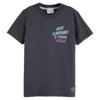 тениска,детски,тениски,scotch,&,soda,179504,regular,fit,t,shirt,washed,black,(black)