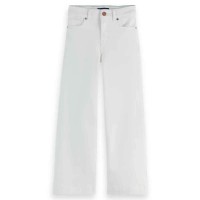 дънки,детски,панталони,scotch,&,soda,the,wave,wide,leg,jeans,white,(tennis,white)
