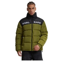 яке,мъжки,якета,дамски,якета,и,палта,karl,kani,retro,essential,puffer,jacket,green,(olive)