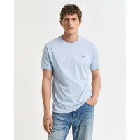 тениска,мъжки,тениски,дамски,тениски,gant,2003184,regular,fit,short,sleeve,t,shirt,blue,(fresh,blue)