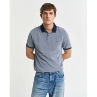 мъжки,блузи,с,яка,gant,2057029,short,sleeve,polo,dusty,navy,(grey)