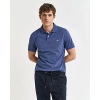 мъжки,блузи,с,яка,gant,2210,short,sleeve,polo,dusty,navy,(blue)