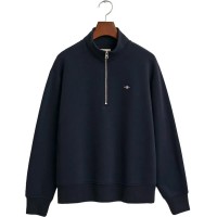 блуза,дамски,блузи,gant,4200561,half,zip,sweatshirt,blue,(evening,blue)