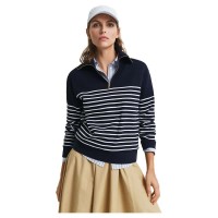 блуза,дамски,блузи,gant,4200588,half,zip,sweatshirt,blue,(evening,blue)