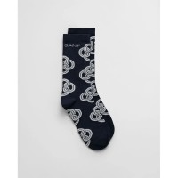 чорапи,дамски,чорапи,gant,4960249,socks,evening,blue,(blue)