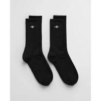 чорапи,мъжки,чорапи,gant,9960350,socks,2,pairs,black