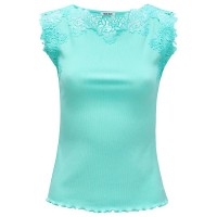 тениска,дамски,тениски,salsa,jeans,21009373,sleeveless,t,shirt,medium,green,v2,(green)