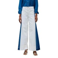 дънки,дамски,панталони,salsa,jeans,21010635,wide,leg,jeans,white,(white)