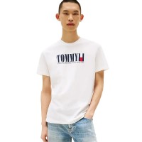 тениска,мъжки,тениски,tommy,jeans,dna,flag,regular,fit,short,sleeve,t,shirt,ecru,(white)