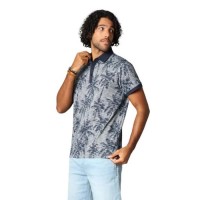 мъжки,блузи,с,яка,deeluxe,tiki,short,sleeve,polo,navy,(grey)