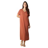 рокля,дамски,поли,и,рокли,deeluxe,sora,long,dress,terracota,(orange)