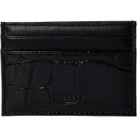 портфейли,и,портмонета,hackett,croc,cardholder,wallet,black,(black)